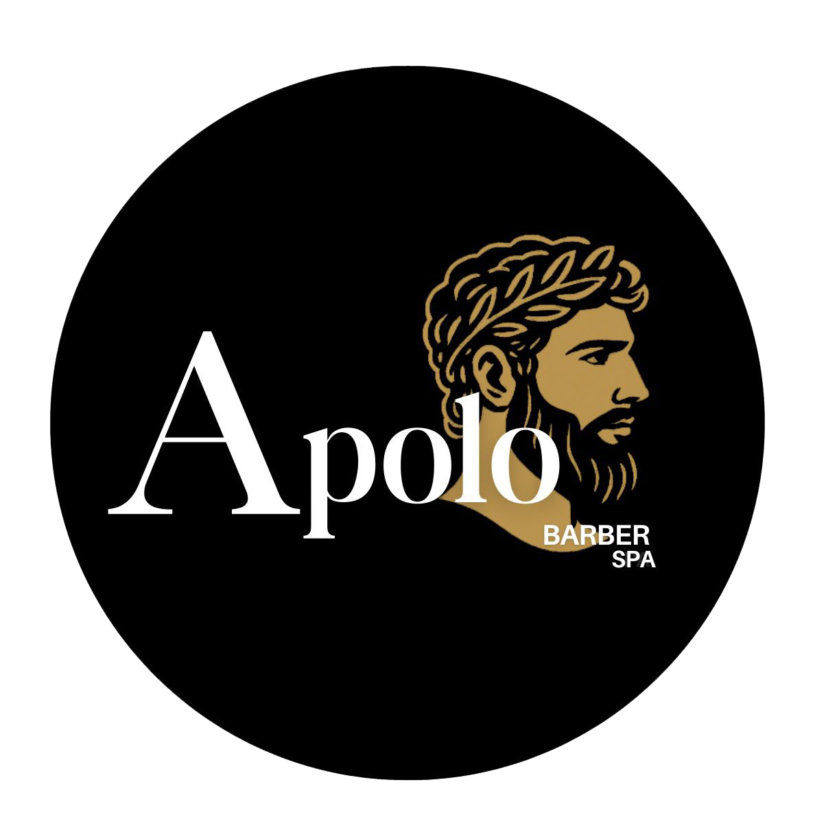 Logo Barberia Apolo